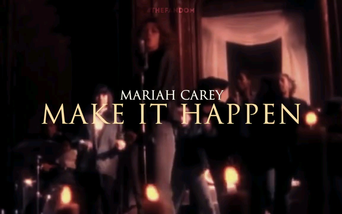 [图]【MIH对比向】白日梦vs释放 百米冲刺警告 Mariah Carey - Make It Happen （1995 vs 2005）