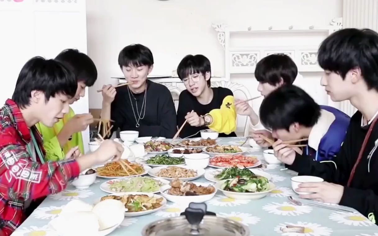 时代少年团吃播合集,看孩子们吃饭好有食欲