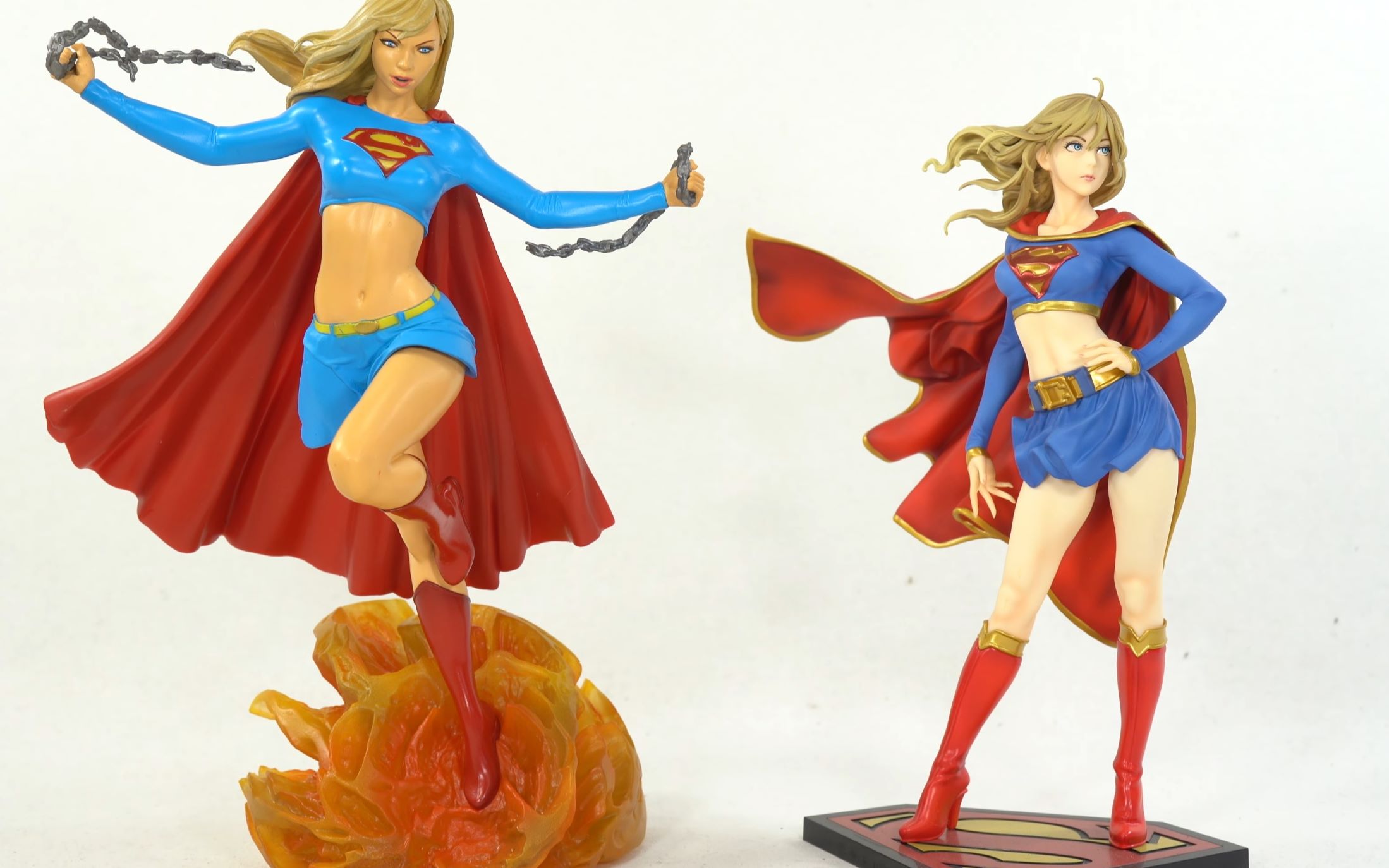 [图]超级女孩DC Gallery Supergirl Diamond Select Toys DC Comics 4K Statue Review