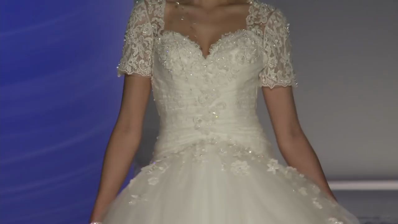 【时尚走秀】温柔的白纱裙,浪漫到极致