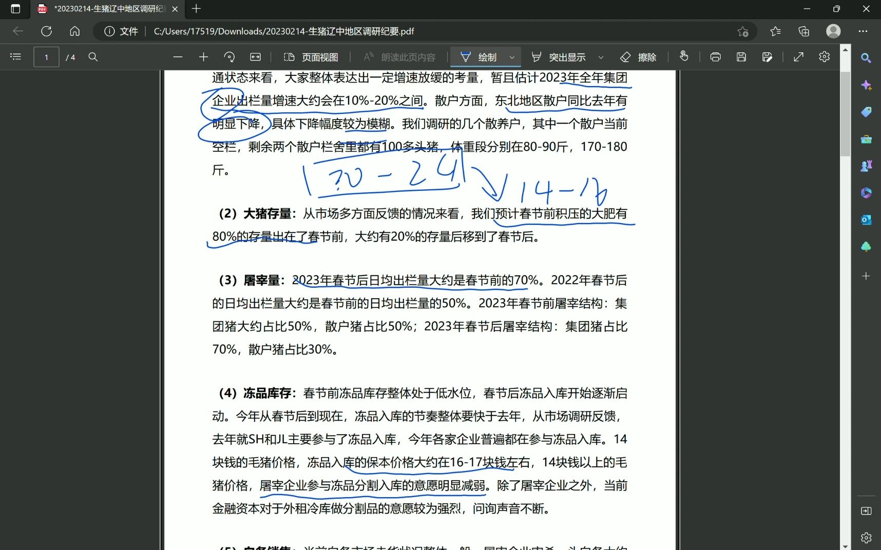 23年养猪板块分析/猪肉价格分析哔哩哔哩bilibili