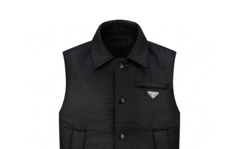 prada普拉达高仿棉服马甲背心