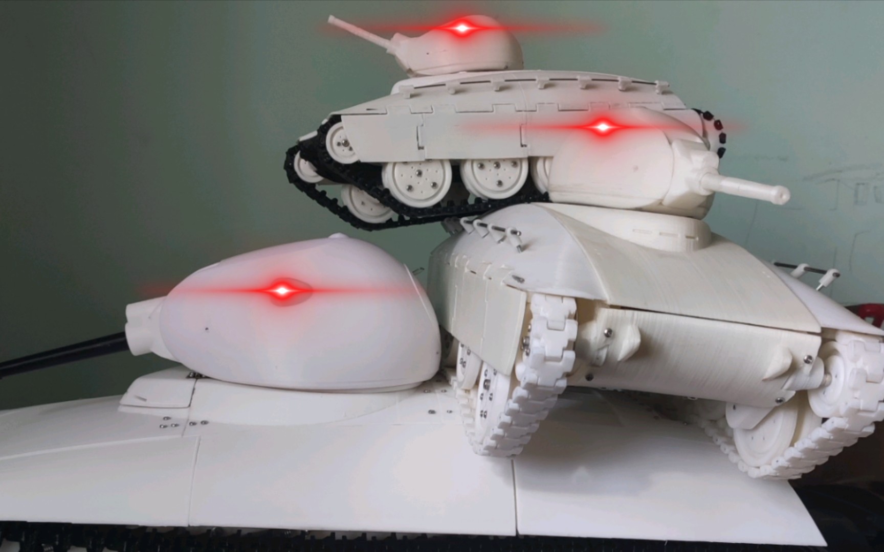 amx-40小黄鸭坦克1/24模型组装(上)