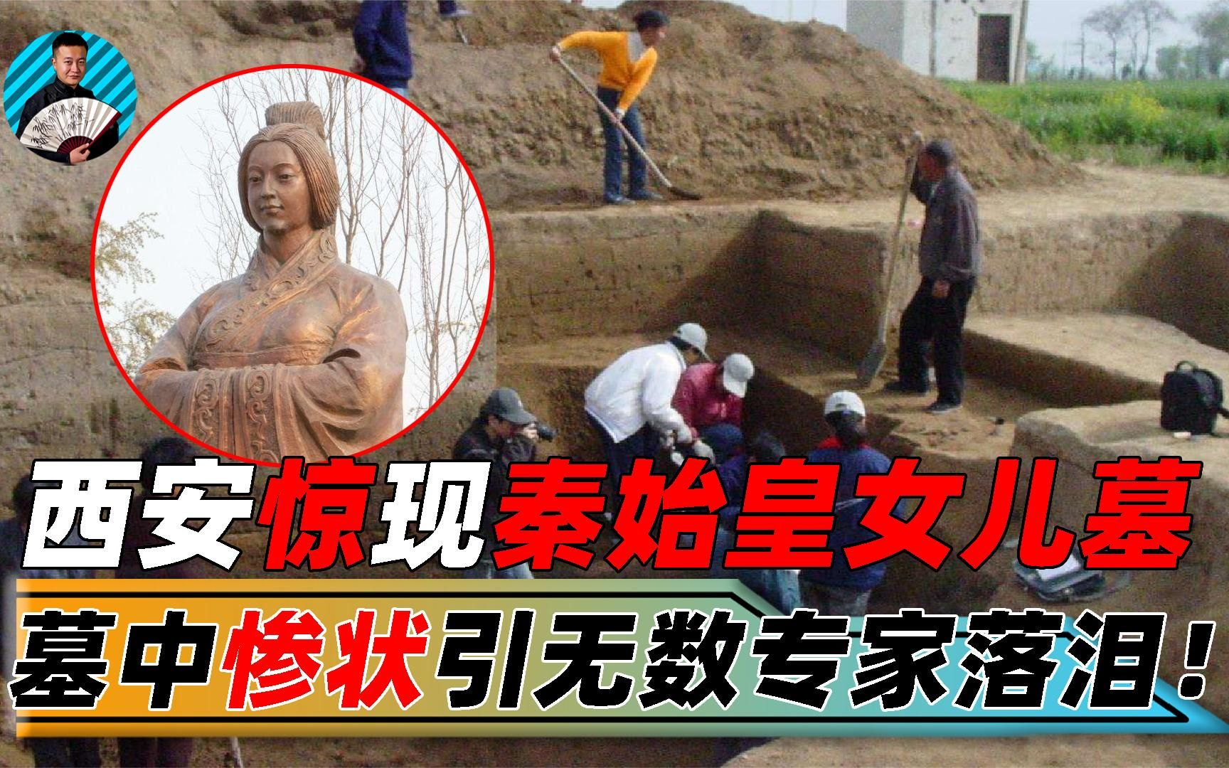 [图]西安发现秦始皇子女墓，墓中景象令专家潸然泪下，怒骂：丧尽天良