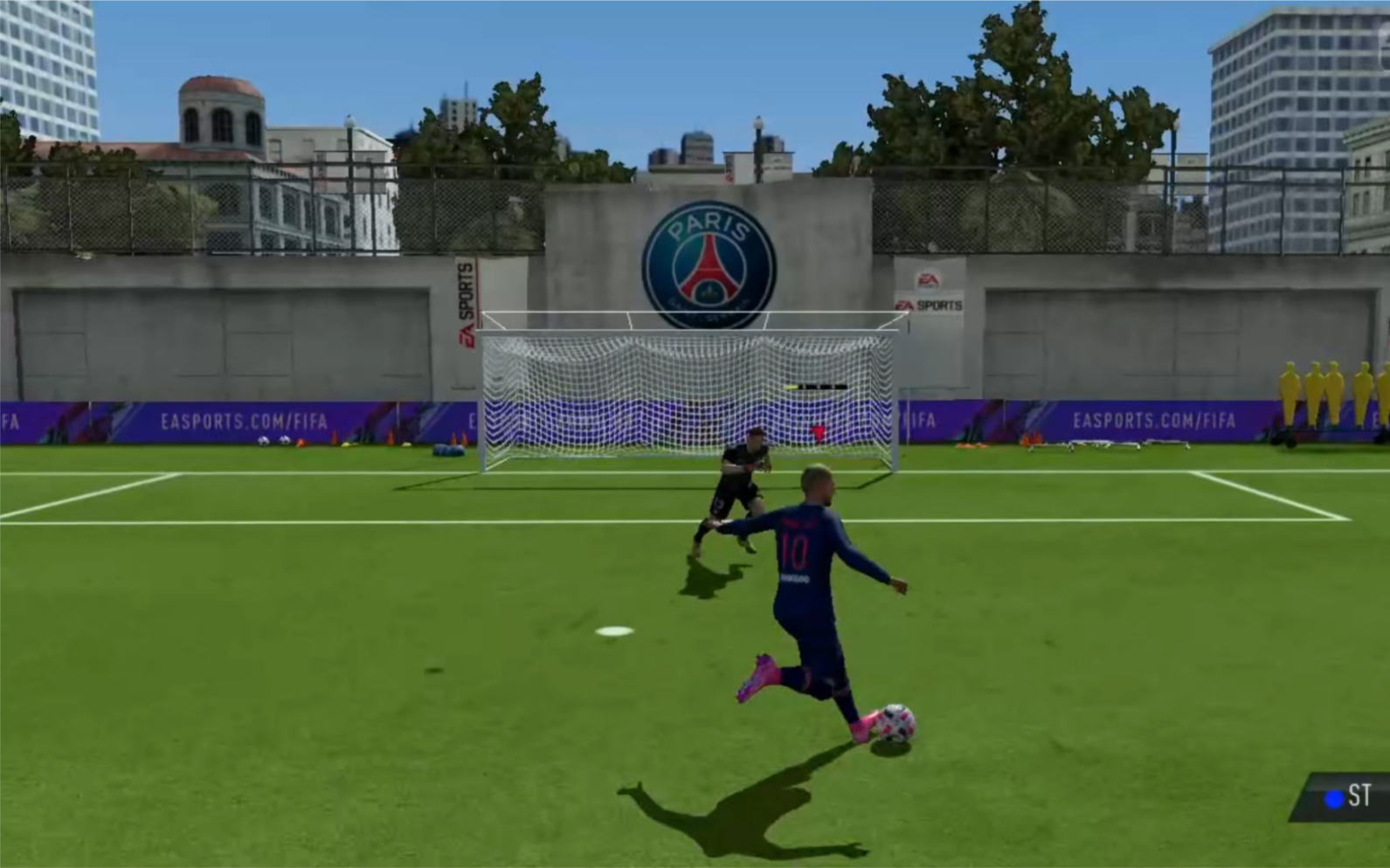 switch fifa21实机画面