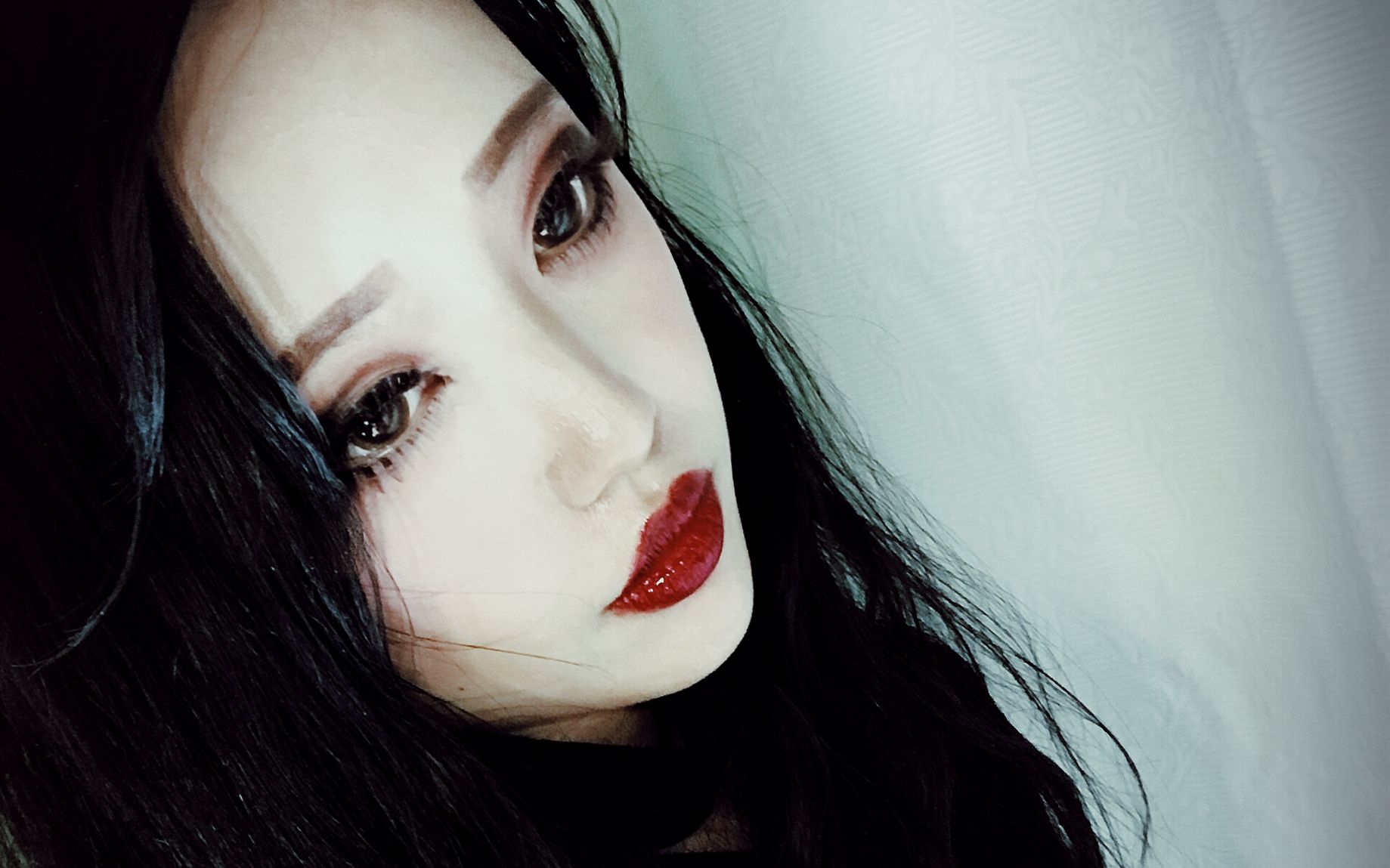 【黑玫瑰】棕红色暗黑眼妆,颓废系女王妆容,燃烧的废墟