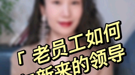 老员工如何和新来的领导相处?哔哩哔哩bilibili