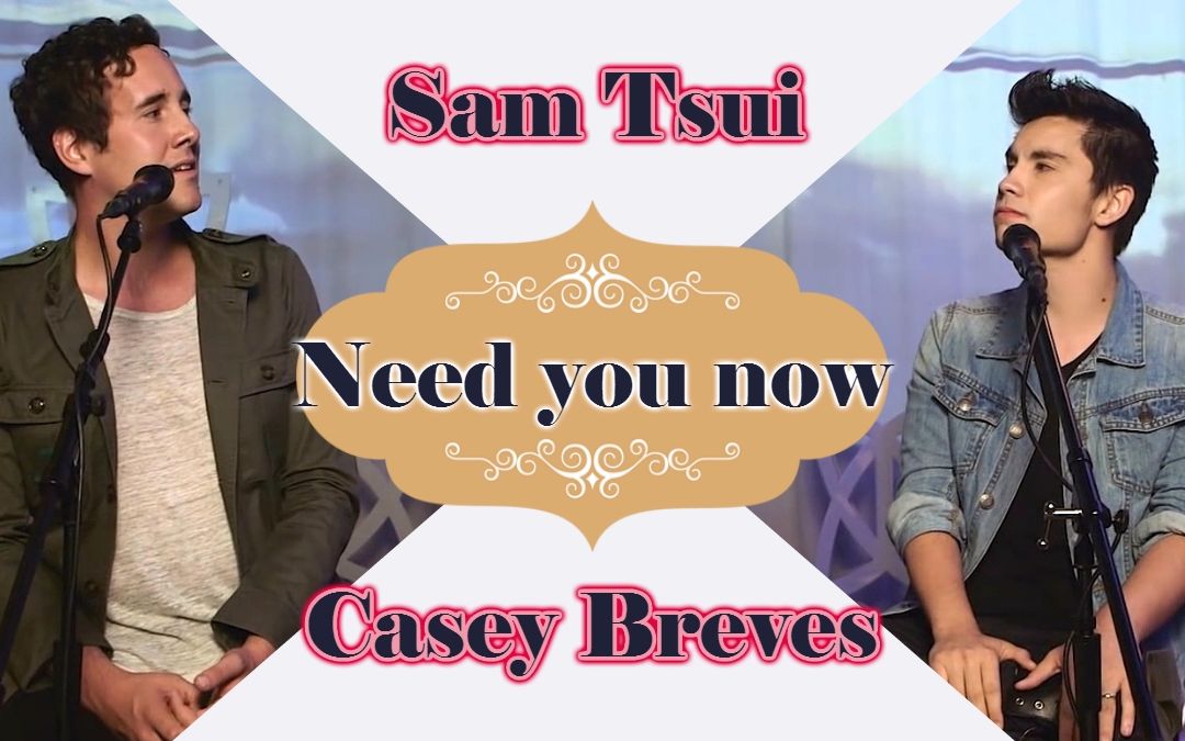 need you now《想念你》-sam tsui & casey breves cover 中文字幕