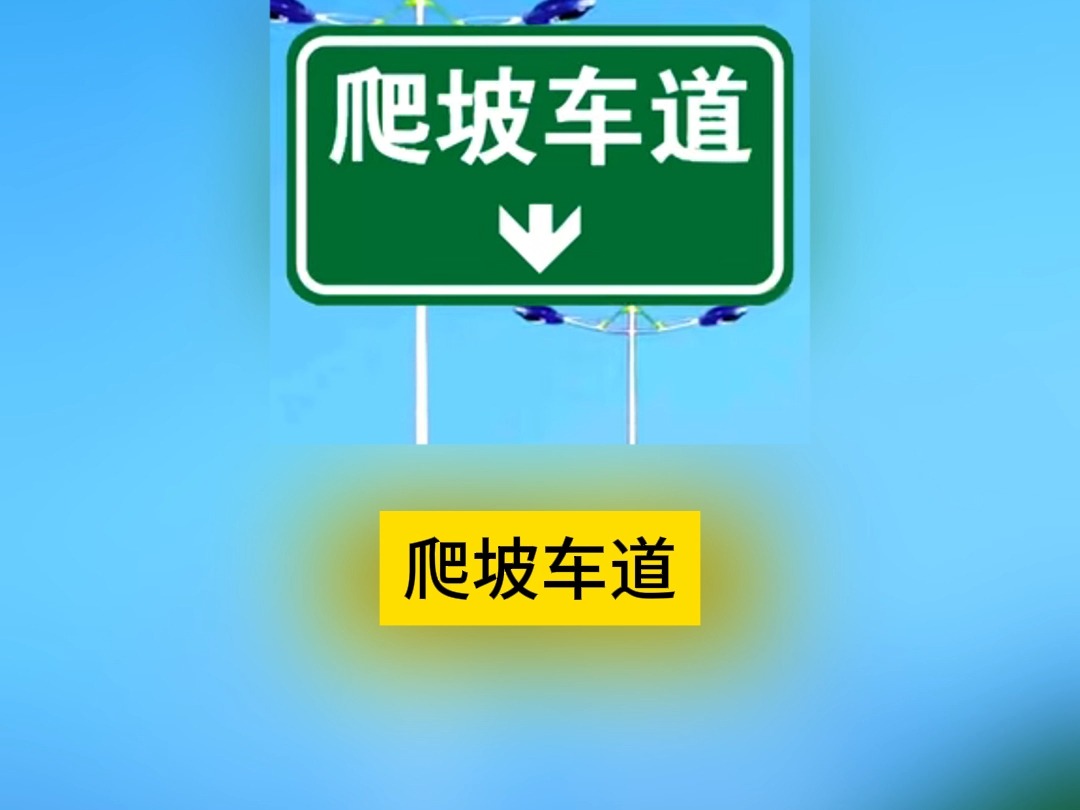 科目一交通标志