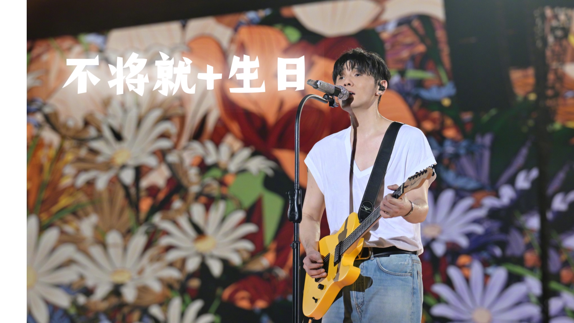 李荣浩纵横四海演唱会0706温州场 不将就 生日part(自留)