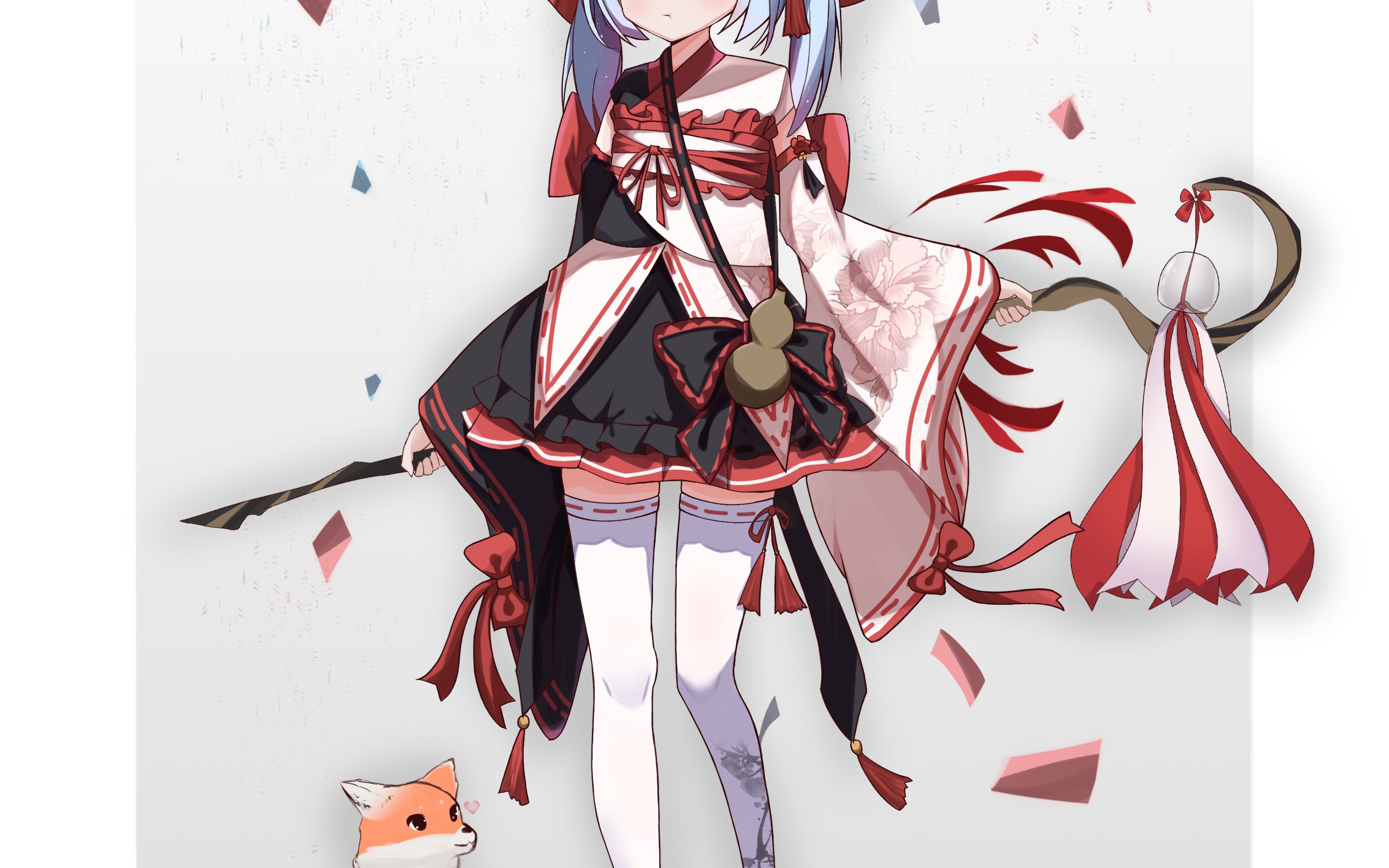 【板绘录像】oc立绘⑥|巫女-p2