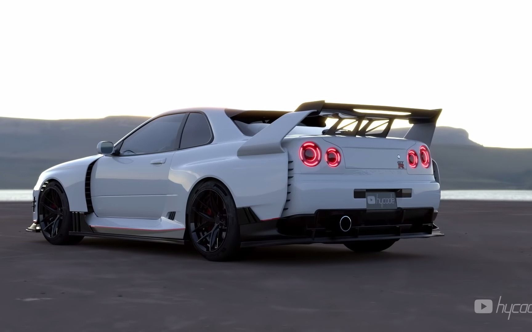 日产skyline gtr hycade宽体展示