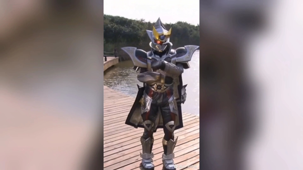 击败库拉后高兴到跳舞的修罗铠甲