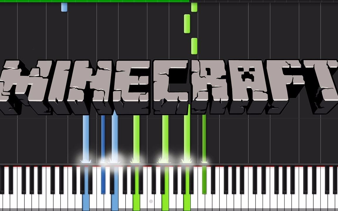 [图]【Minecraft】Dry Hands - Minecraft [Piano Tutorial] (Synthesia) -- Torby Brand