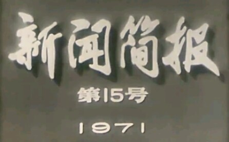 新闻纪录片(1971)哔哩哔哩bilibili