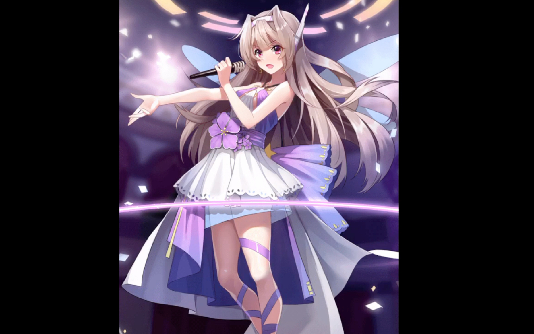 魂器学院琉璃周年庆礼服爱抵心歌看板娘展示