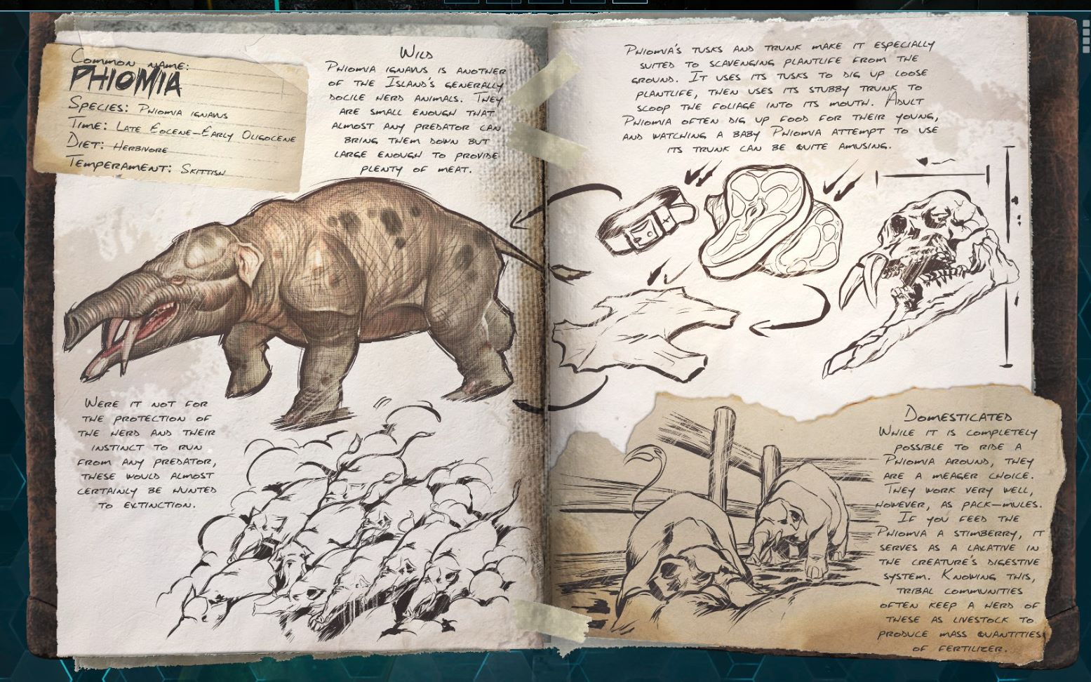 方舟生存进化标本日记渐新象