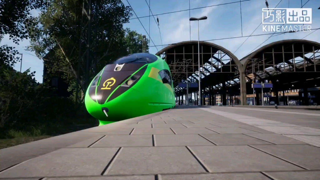 火车模拟世界2trainsimworld2德国科隆高铁ice自改涂装cr绿巨人