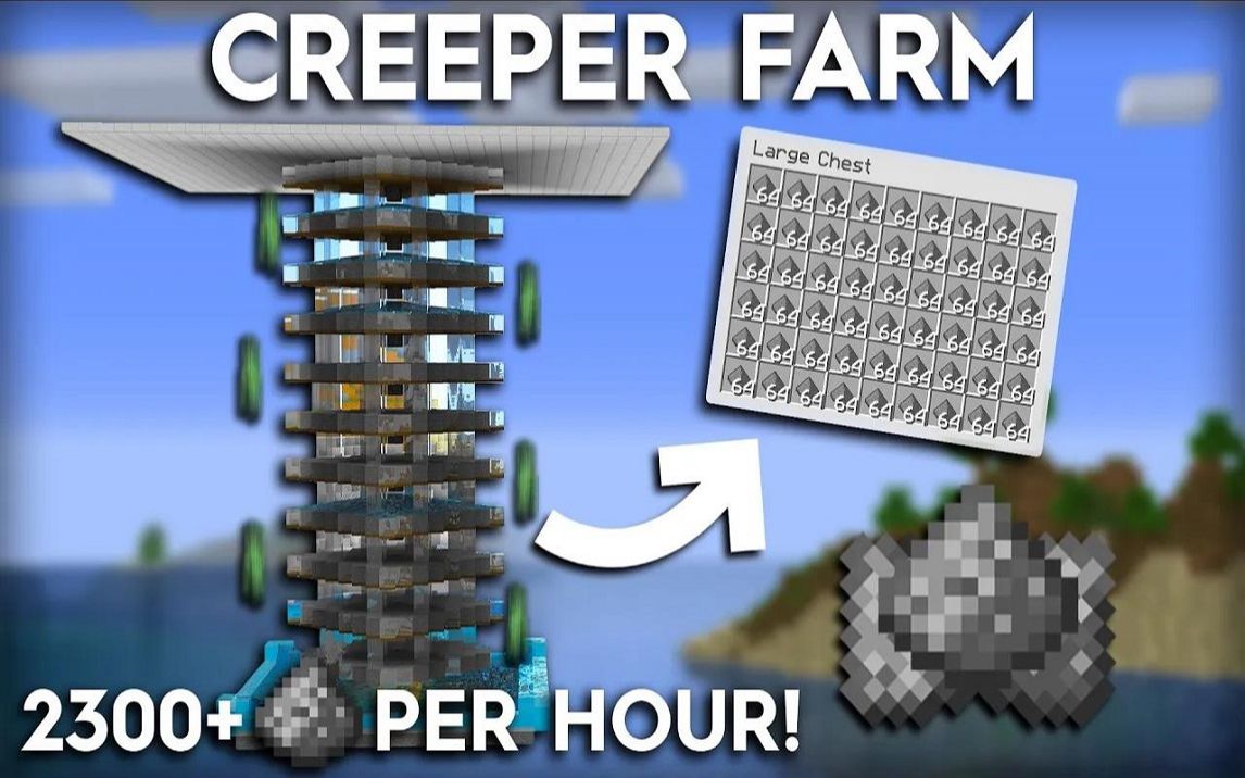 How To Make A Creeper Farm 1.20