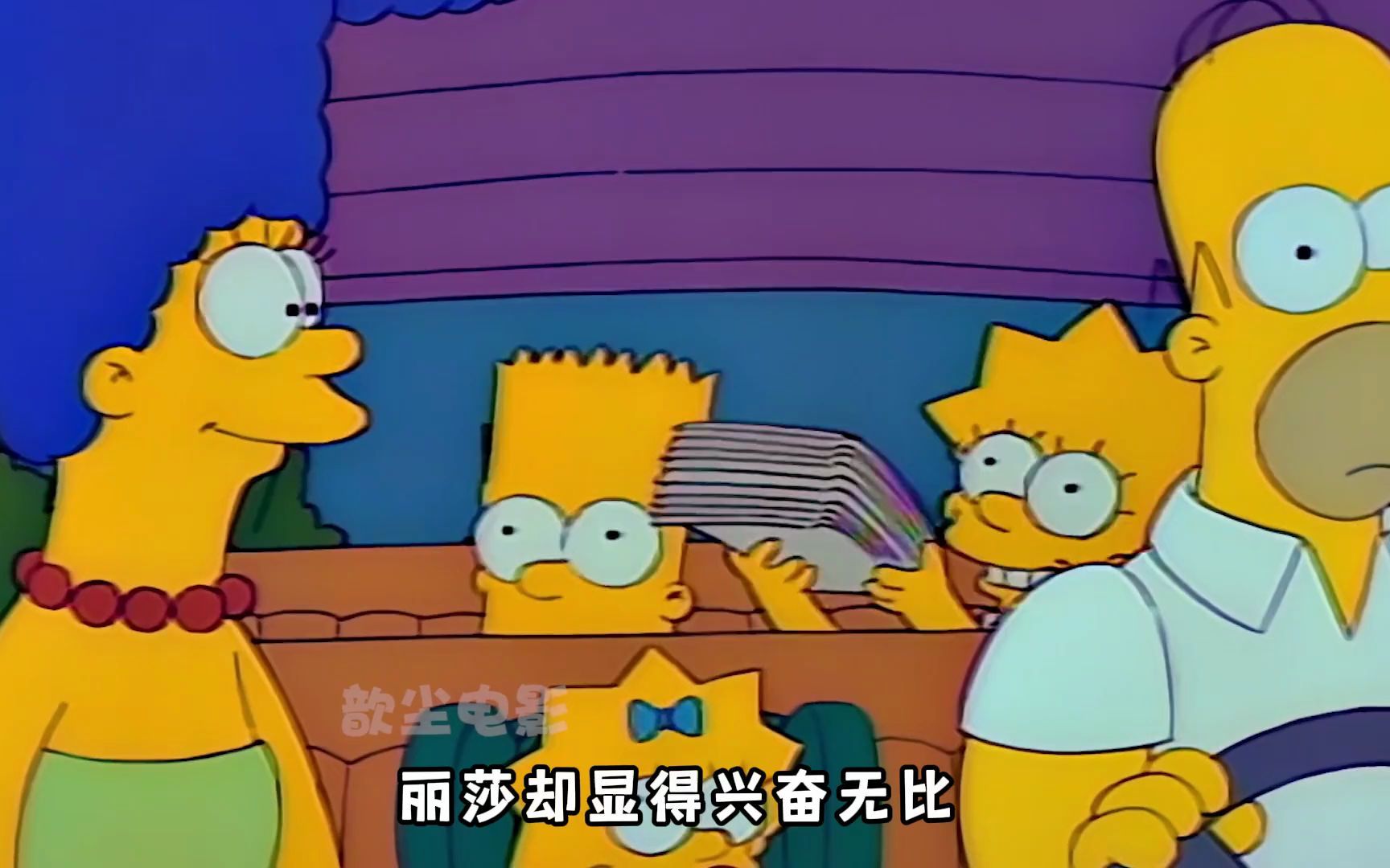 辛普森一家:玛姬声音嘶哑的真相,竟然是被迫吸二手烟导致的!