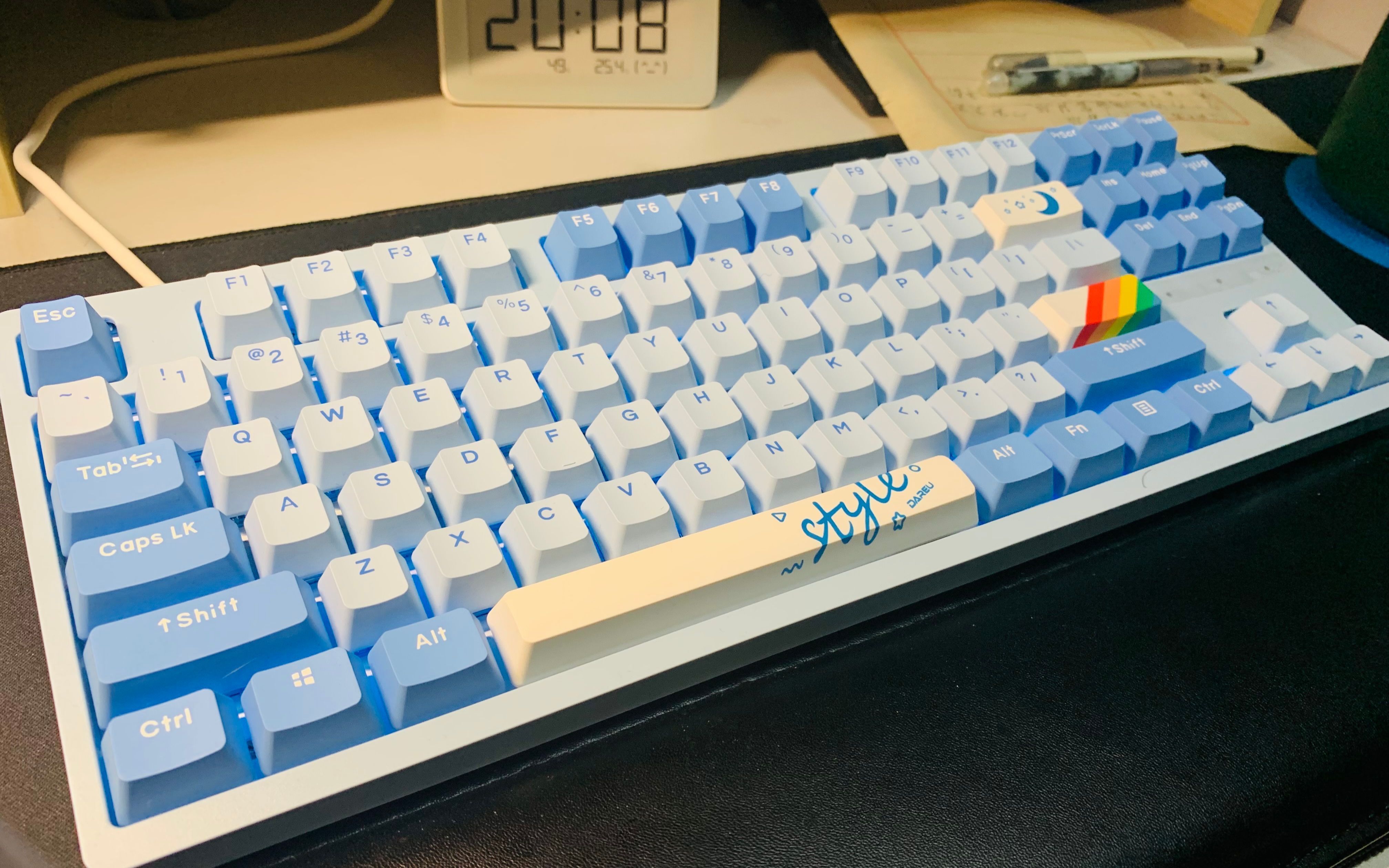 a87达尔优开箱 天空轴_哔哩哔哩_bilibili