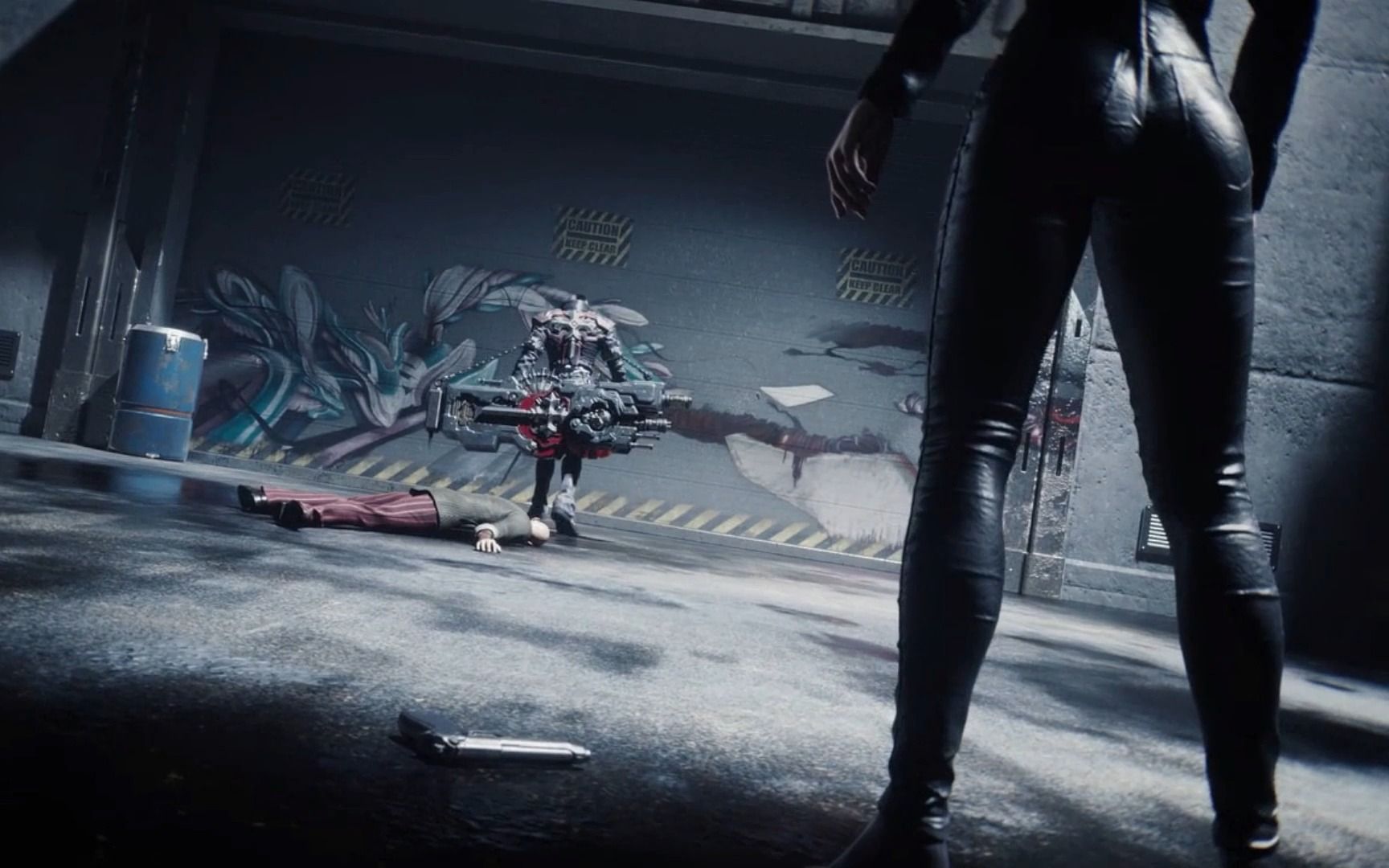 (铳墓)这个cg动画,以为打斗场面很酷炫