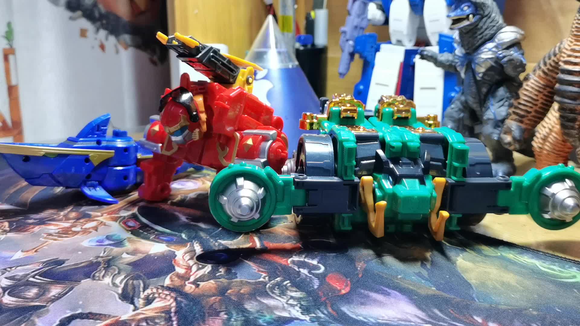 合体巨神战击队一巨神勇击王