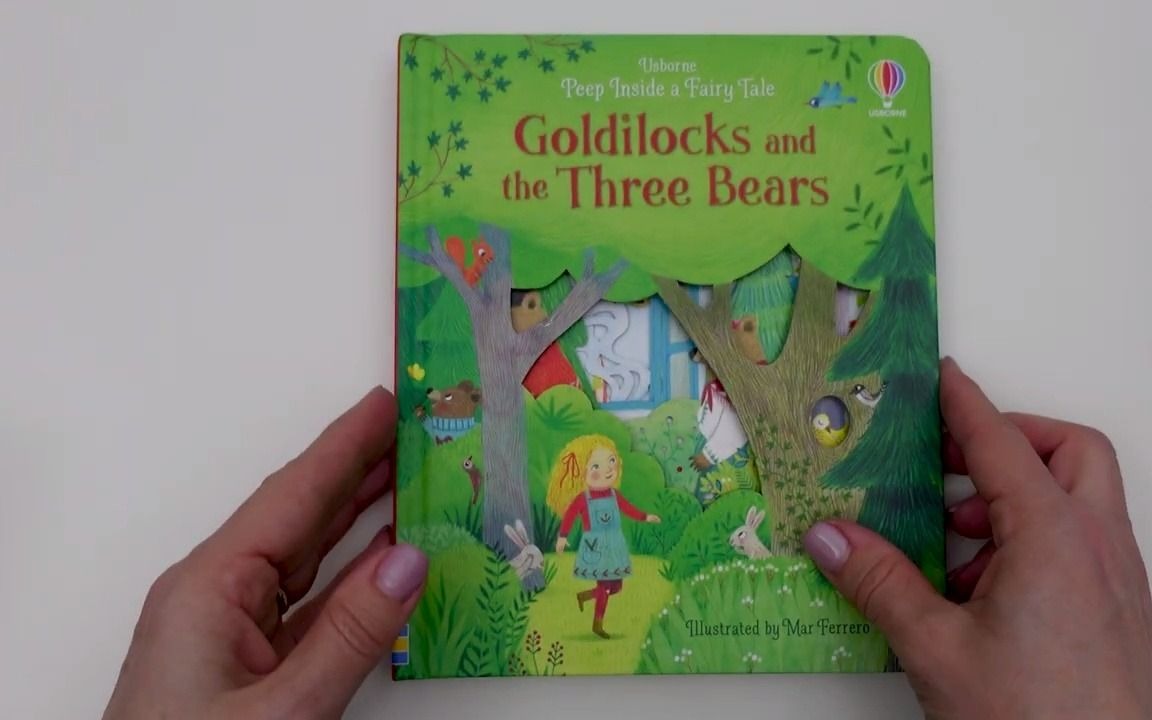 [图]Usborne - Peep Inside a Fairy Tale Goldilocks and the Three Bears