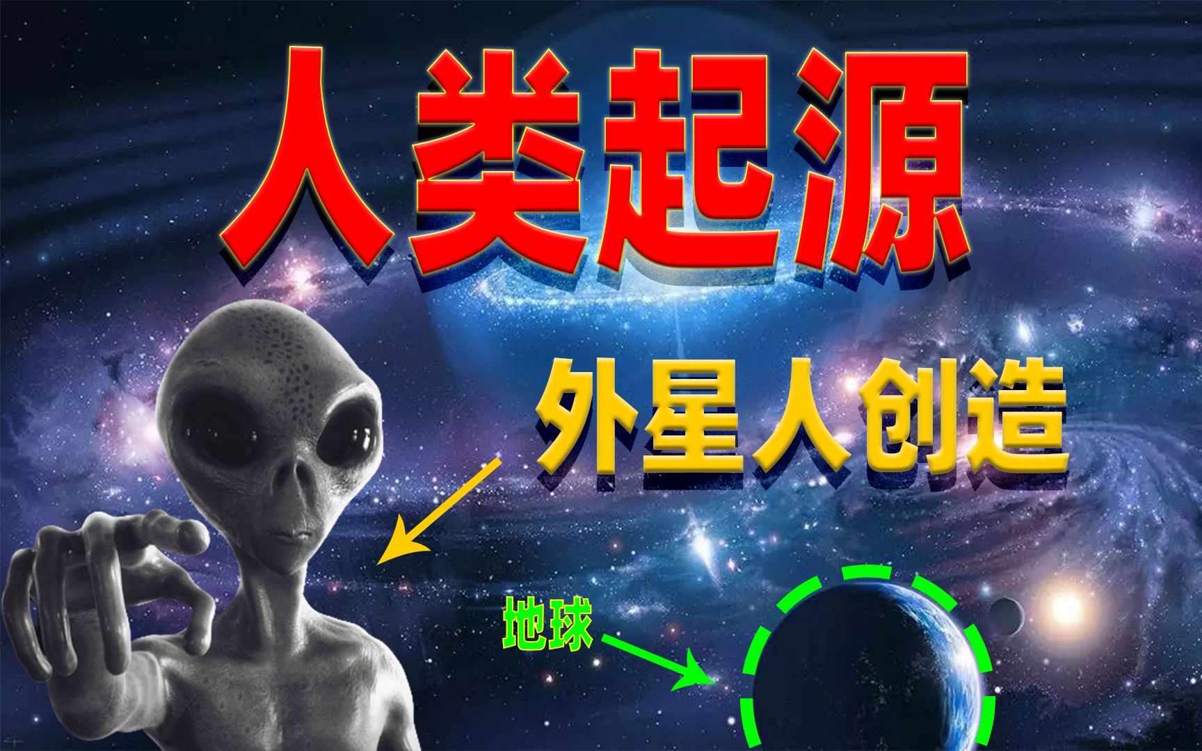 [图]人类的起源究竟是什么样的？是外星人创造？还是地球进化的产物？