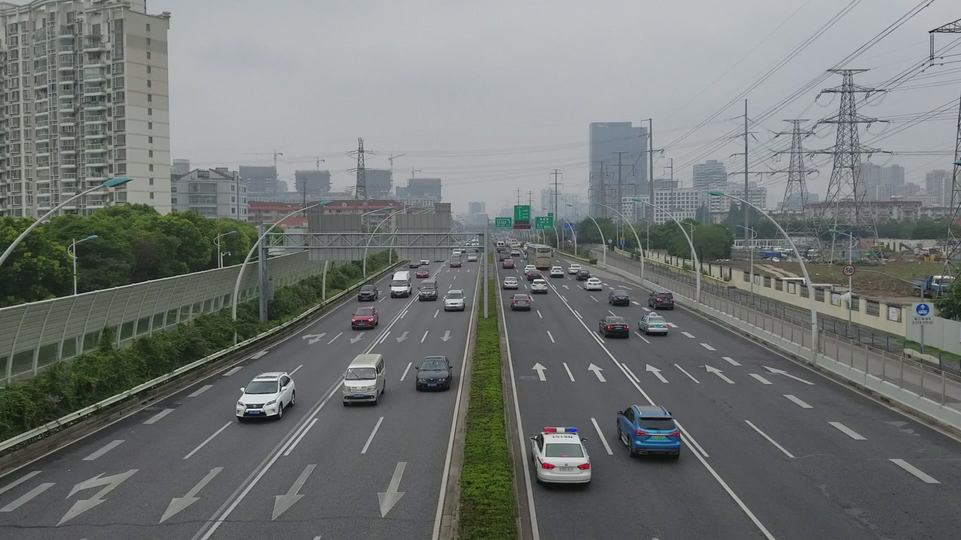 上海一分鐘shanghaioneminute虹梅路車流