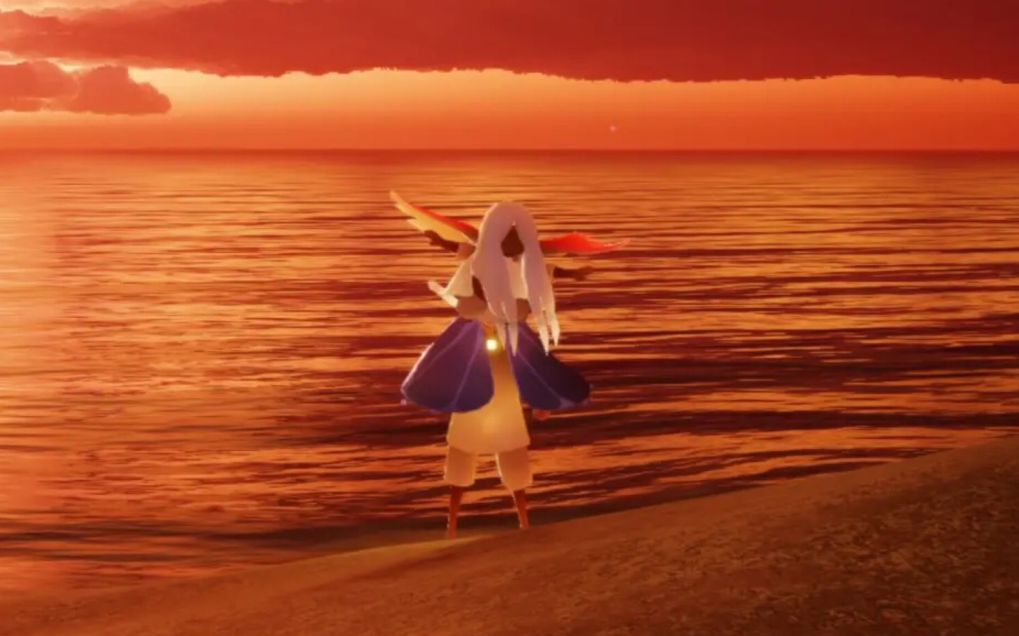 sky光遇luvletter重制版一度不想再出但犹豫再三还是发了也是为了致敬