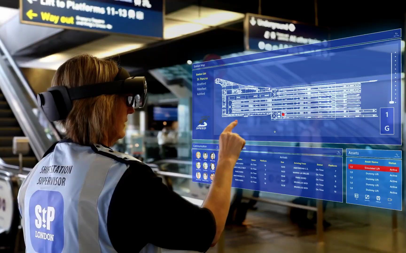 HoloLens 2案例:HS1用增强现实巡检英国铁路网络哔哩哔哩bilibili