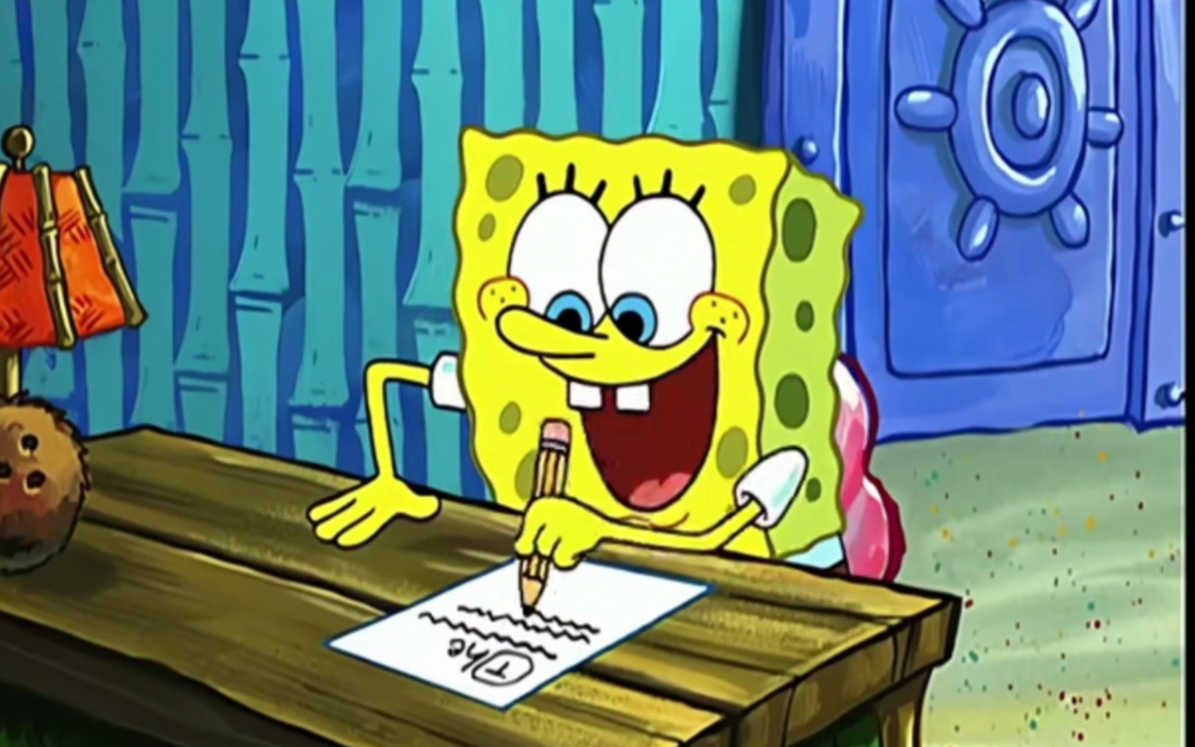 今日分享|海绵宝宝|作业