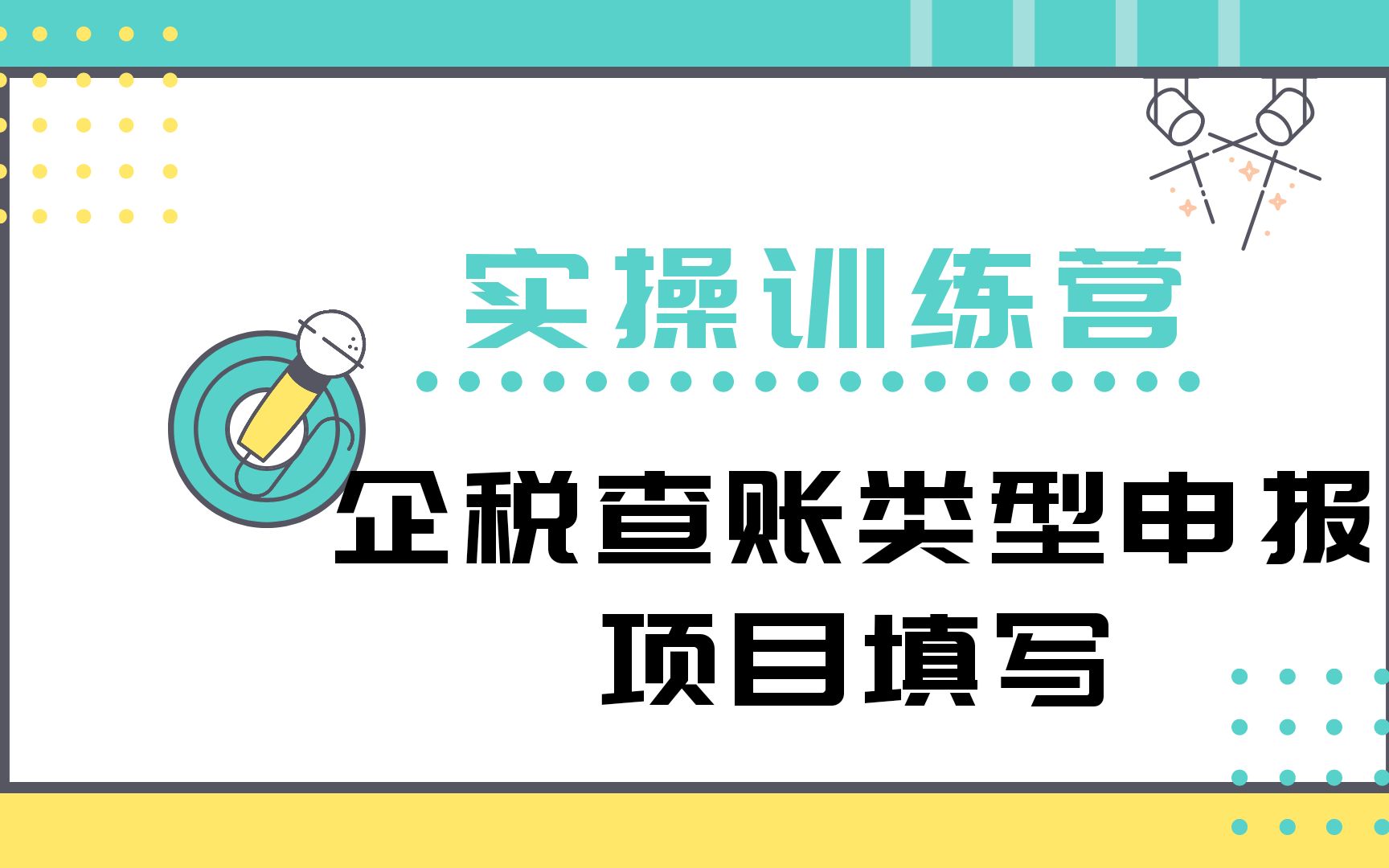 报税达人——企业所得税查账类型申报项目填写哔哩哔哩bilibili