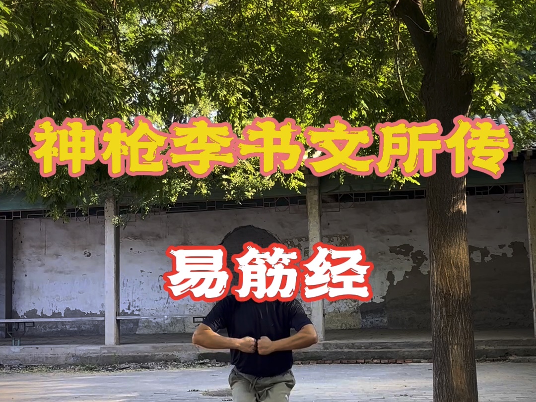 神枪李书文所传八趟易筋经第一趟(片段)哔哩哔哩bilibili