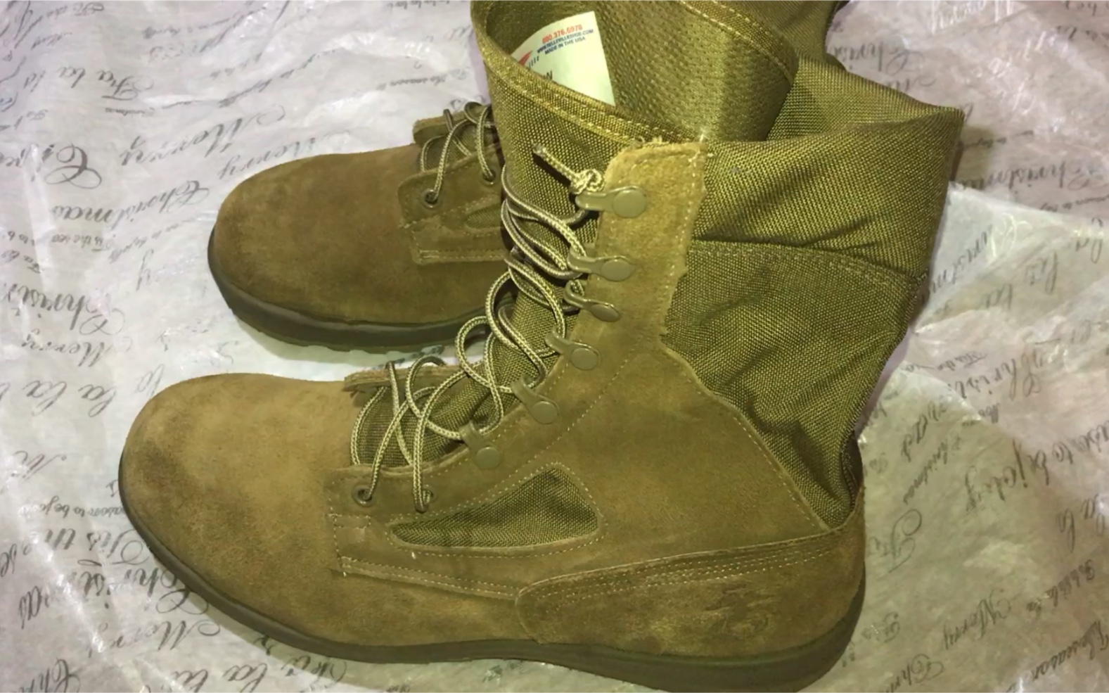 b站全网首发美国海军陆战队belleville百利威590jdb作战靴测评