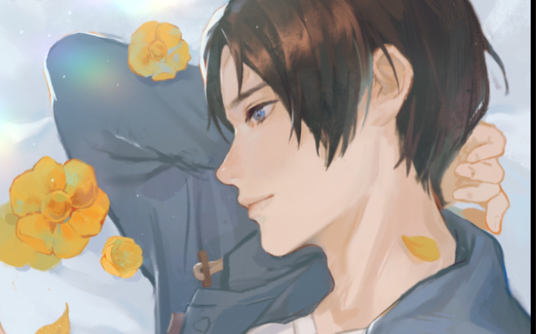 【procreate】绘画过程 如月晴人