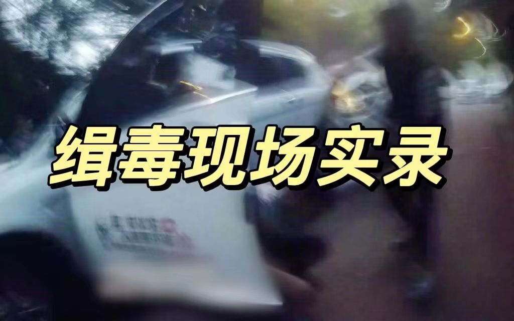 惊心动魄!民警缉毒现场遇毒贩猛踩油门逃窜哔哩哔哩bilibili