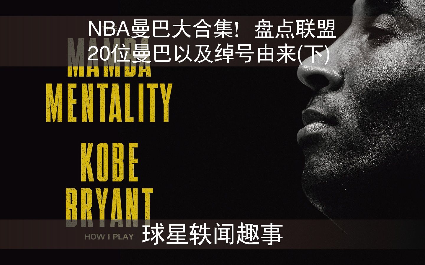 NBA曼巴大合集!盘点联盟20位“曼巴”以及绰号由来,第11~20位.哔哩哔哩bilibili