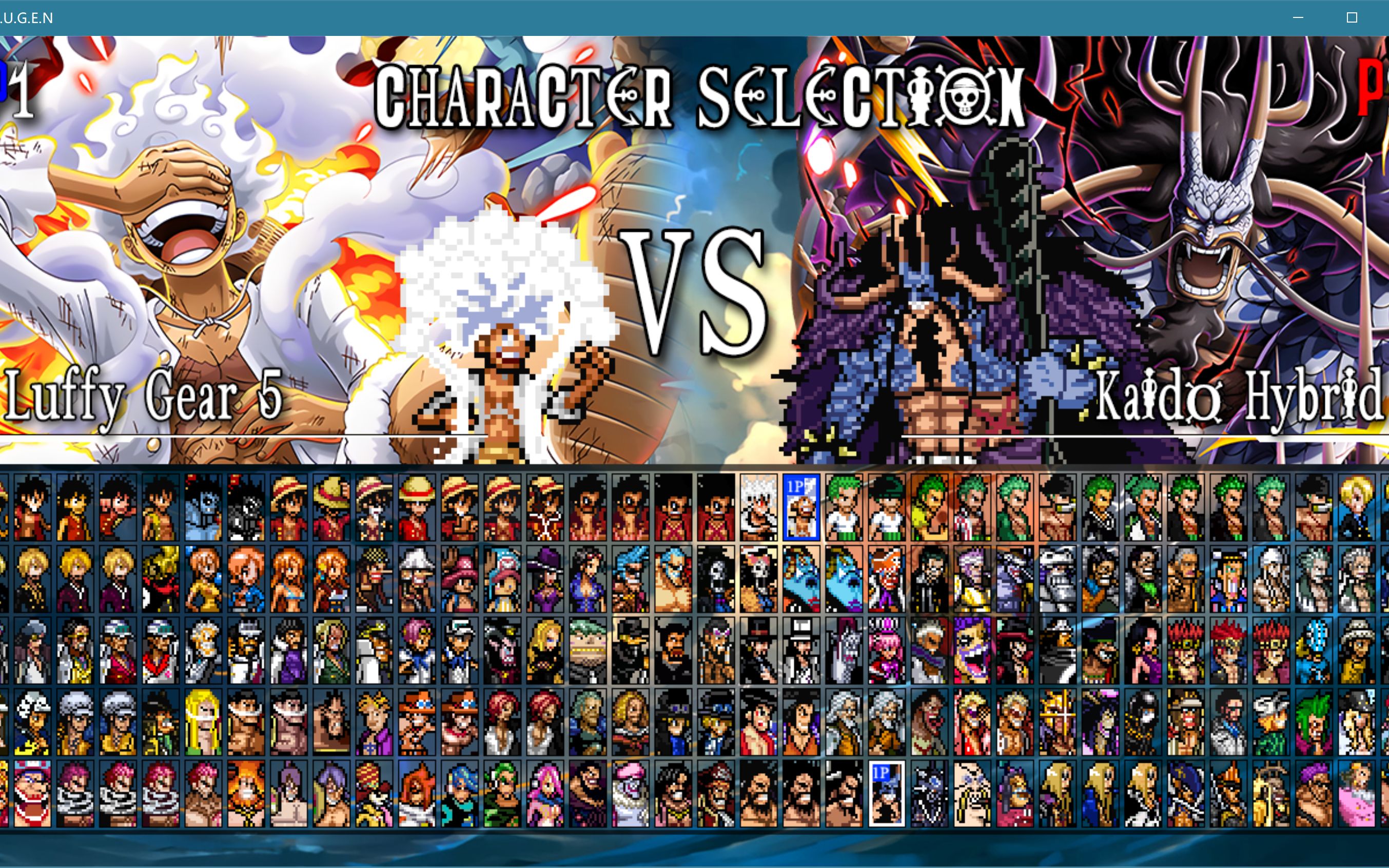 【mugen】最新171人《海贼王》v12版小人物整合分享下载-rogertv-默认