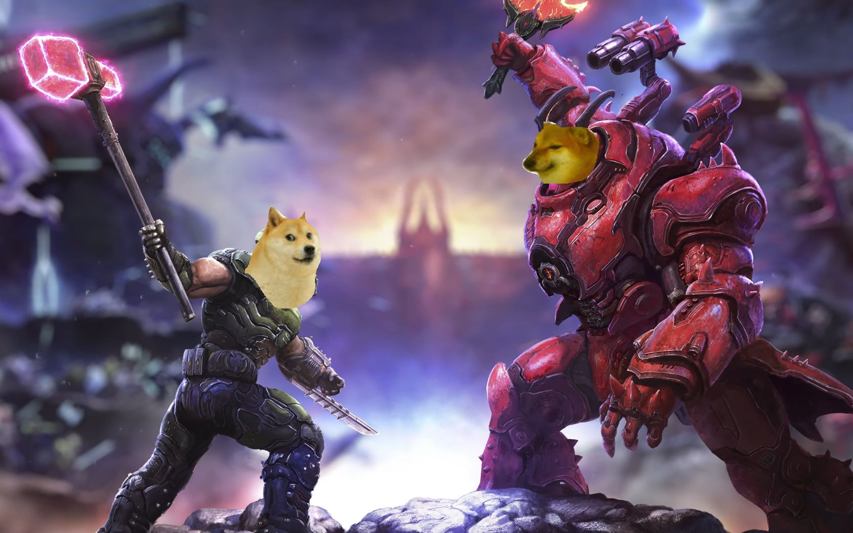 doom eternal the acientgods dlc2 最终boss黑魔王 噩梦难度全流程