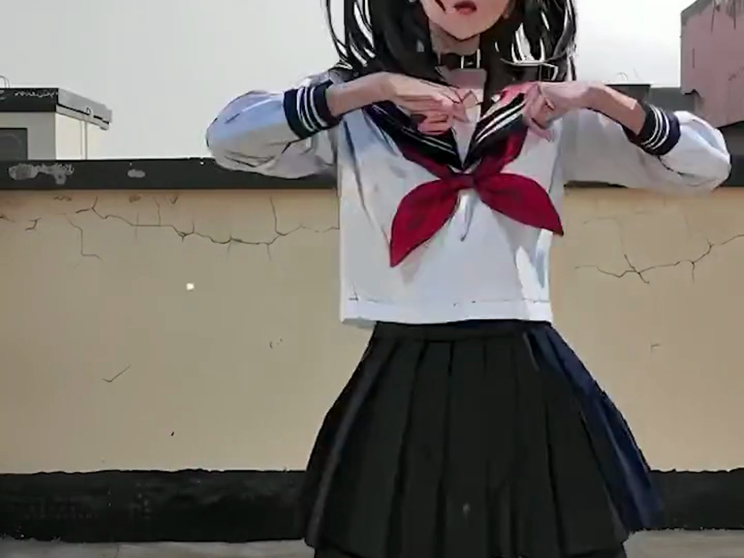 【ai分不清】jk女孩的绝对领域