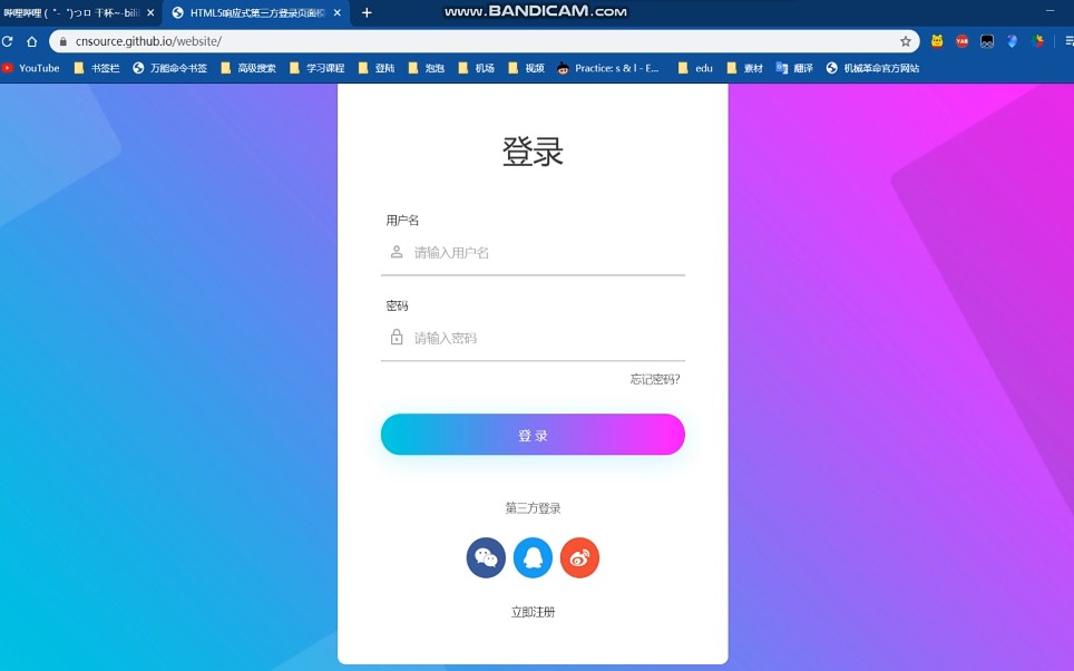 白嫖!免费搭建网站 github page + bmob 搭建动态网站系列(一)自定义域名!哔哩哔哩bilibili