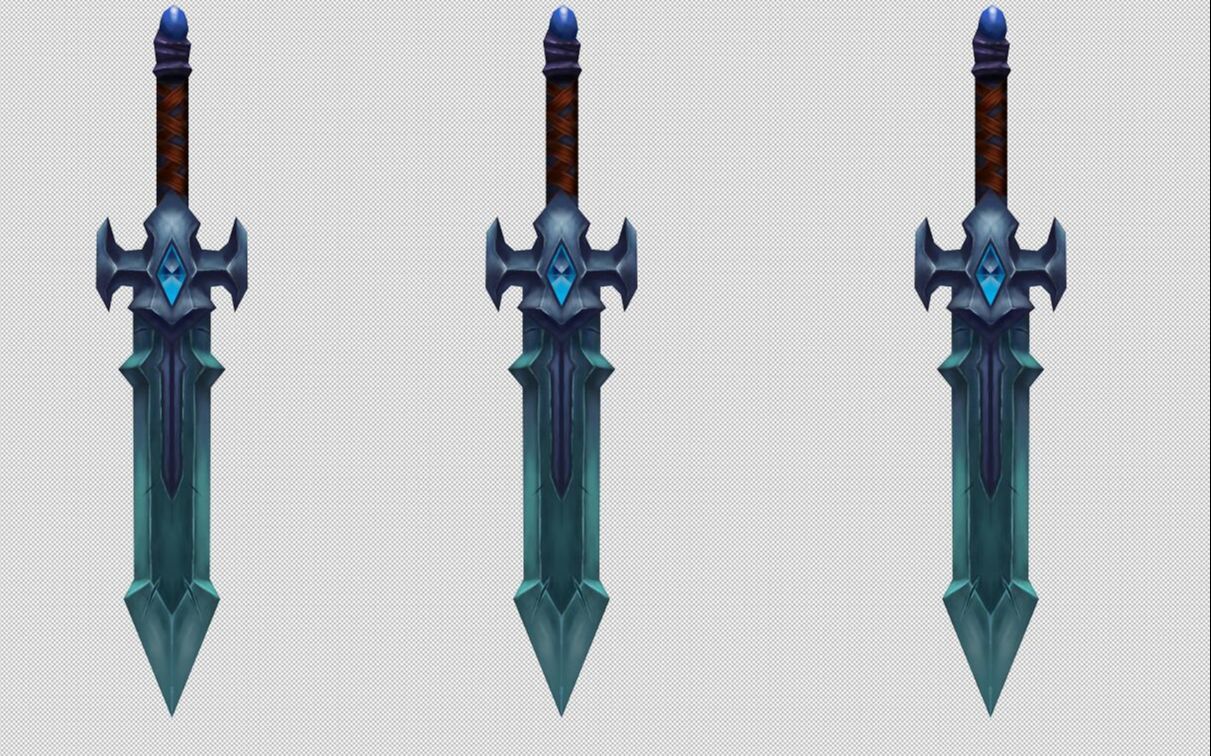 3d建模学习游戏建模从一把高颜值的小宝剑开始新手入门级教程