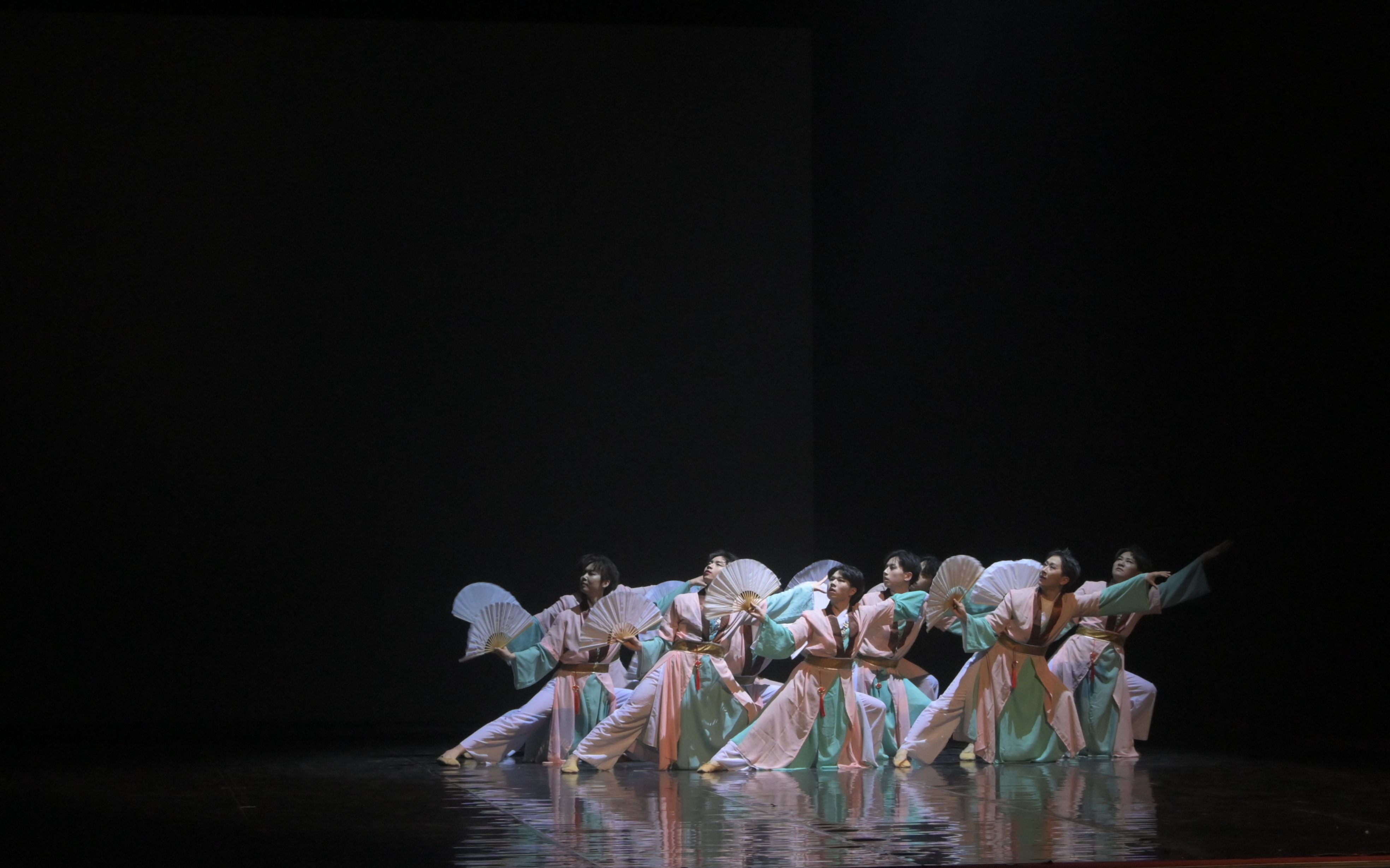 【天津大学北洋舞蹈团】2023年"韶华"专场 古典群舞(男子)《纸扇书生