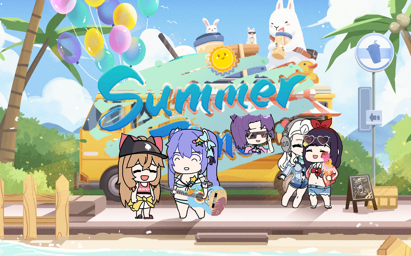 【嘉晚饭】summertime哔哩哔哩bilibili