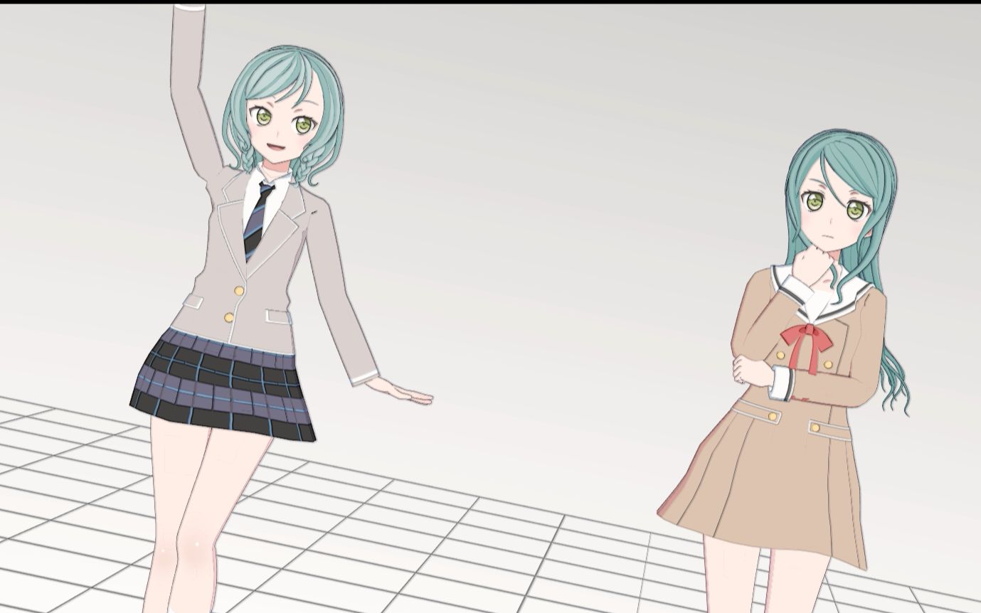 【MMD/BanG Dream】ニア【冰川双子】哔哩哔哩bilibili