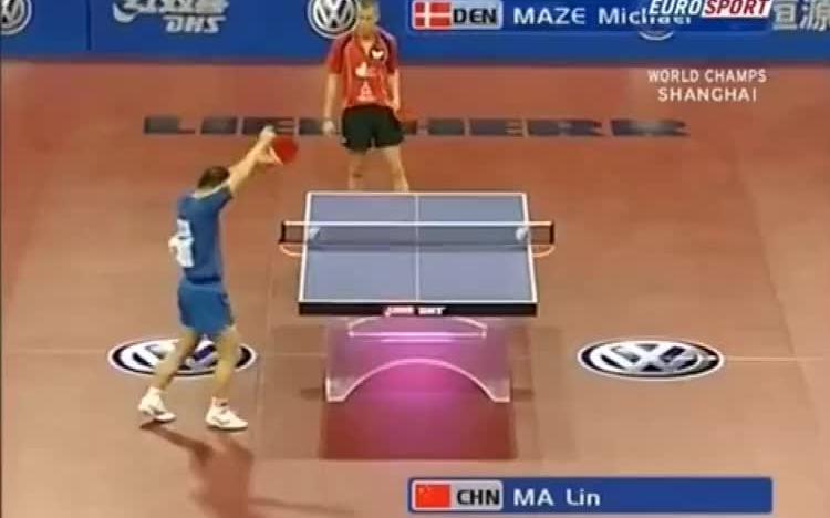 马琳vs梅兹第二局116梅兹放高球