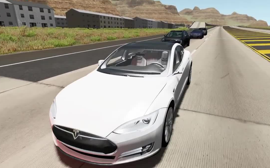 特斯拉碰撞模拟 --beamng官方视频_哔哩哔哩 (゜-゜)つロ 干杯~-bili