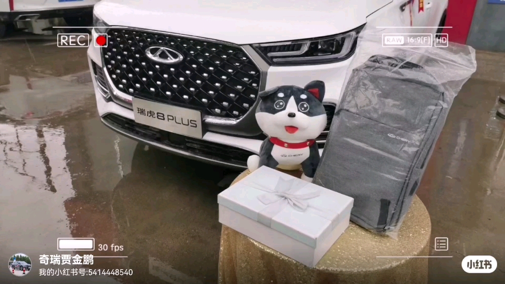 瑞虎8plus 珍珠白